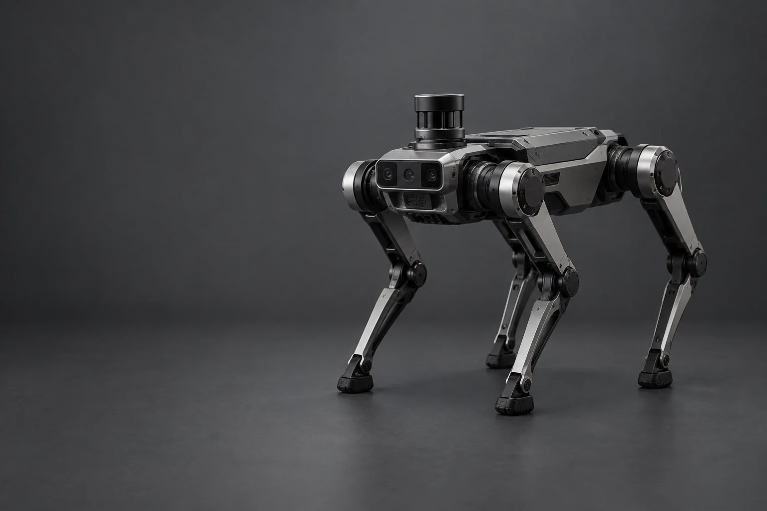 Unbranded third-party quadruped platform, concept visualization